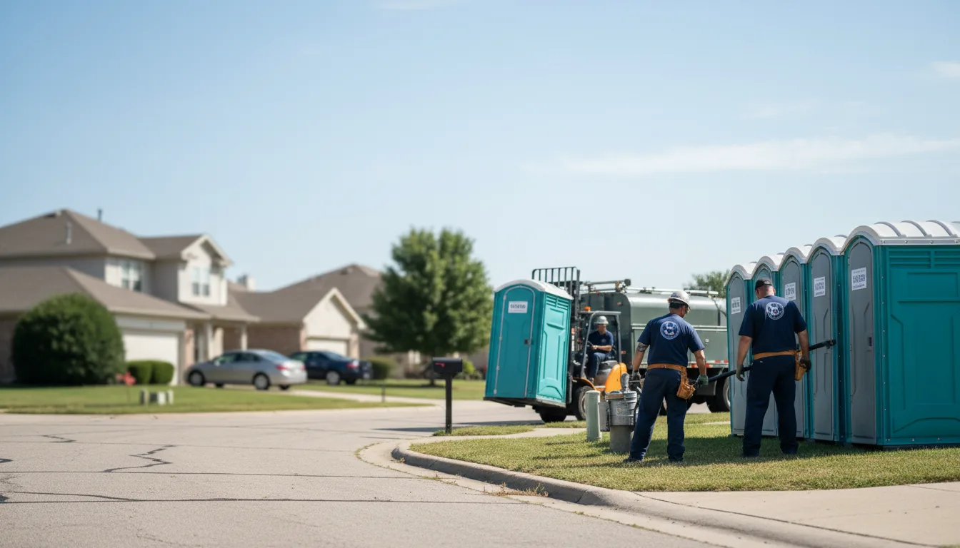 Porta Potty Rental in Oswego, KS near me